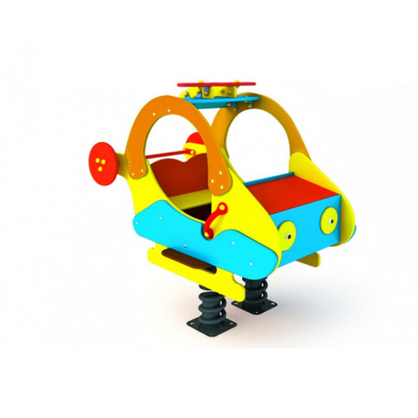 Качалка на пружине "Геликоптер"