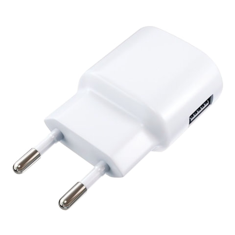 Зарядное устройство сетевое (220 В) RED LINE ТС-1A, кабель Type-C 1 м, 1 порт USB, выходной ток 1 А,
