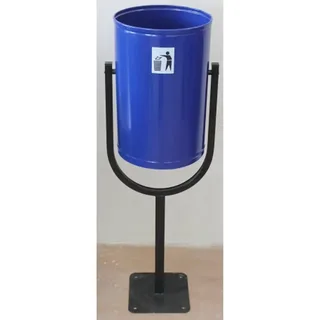 Урна уличн 400 x 280 x 950 мм