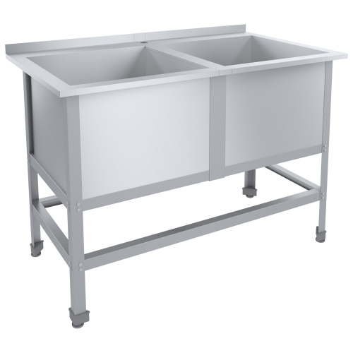 Ванна моечная СТАНДАРТ ЦК с бортом ВМО2-430СЦК-Мб (1015х600х870(890)