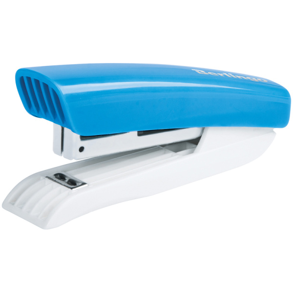 Степлер №10 Berlingo "Blitz" до 10л., пластиковый корпус, голубой DSp_10312