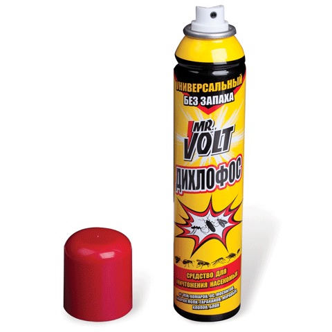 Дихлофос Mr.Volt (Мистер Вольт), аэрозоль, 200мл, без запаха, ш/к48737