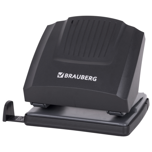 Дырокол BRAUBERG "SUPER", до 30 листов, черный, 272744 Дырокол BRAUBERG "SUPER", до 30 листов, черный, 272744