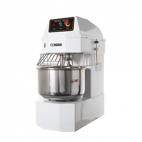 Машина тестомесильная HURAKAN HKN-30SN (730х445х860 мм, 1-скор., фикс. дежа нерж. 30 л, крюк)