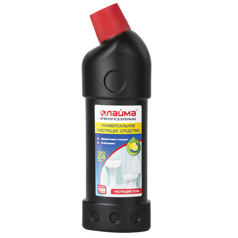 Чистящее средство 1000г ЛАЙМА PROFESSIONAL "Лимон", дезинфицирующий и отбеливающий эффект, 602303