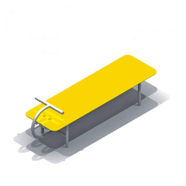 Скамья с упором 