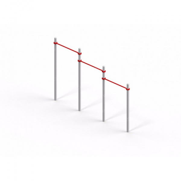  Турник тройной