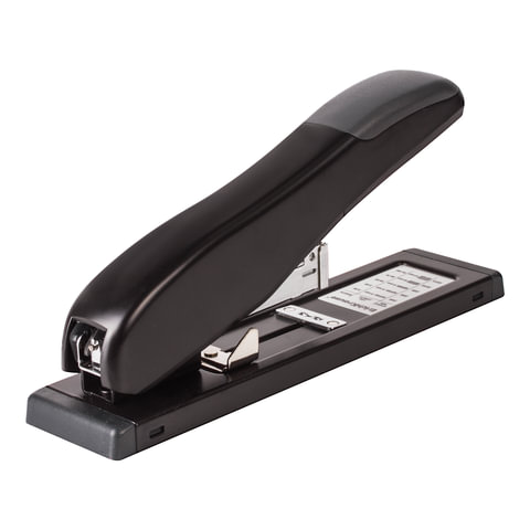 Степлер №24/6 ERICH KRAUSE "Elegance", до 30 листов, с резиновой накладкой, черный, 2241