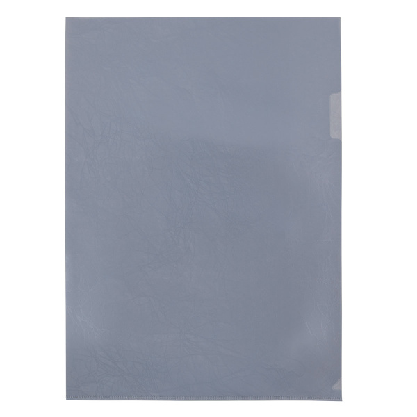 Папка-уголок Expert Complete "Premier", А4, 180мкм, серая