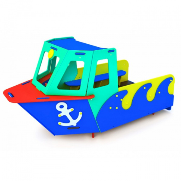 "Корабль", 3-7 лет, влагостойкая фанера, общая высота 1220мм
