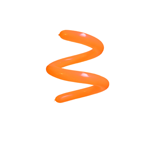 Шар для моделирования оранжевый