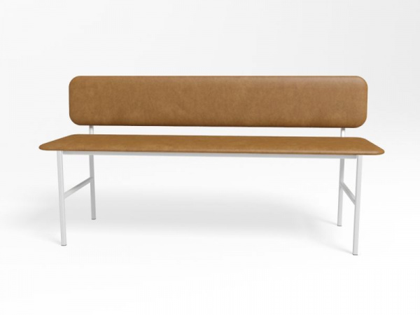 Банкетка со спинкой медицинская Техсервис М117-06. Размеры: 1500*540*860мм