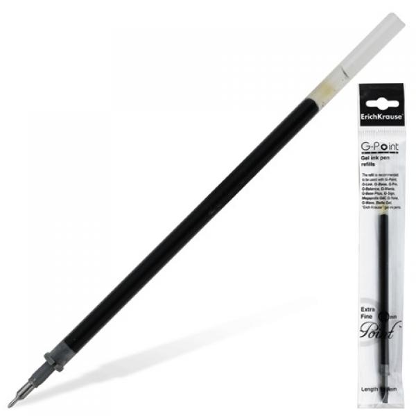 Стержень гелевый ERICH KRAUSE "G-Point", 129 мм, ЧЕРНЫЙ, 39010