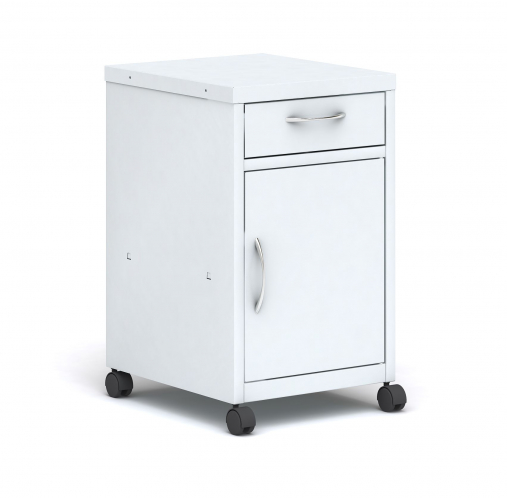 Металлическая медицинская тумба ТП-1  716*/655х423х492 мм 