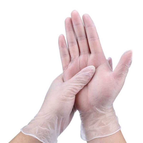 Перчатки виниловые M, 100 шт в коробке VIN002A 