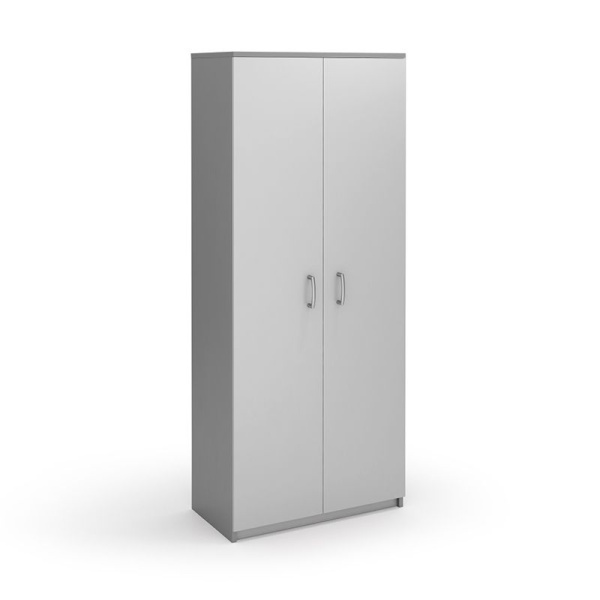 Шкаф для одежды 45 (854*445*2010мм), серый, М305.45В Шкаф для одежды 45 (854*445*2010мм), серый, М305.45В