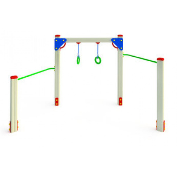 Система турников с кольцами. ДС