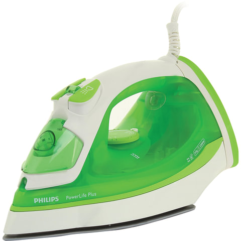 Утюг PHILIPS GC2980/70, 2200Вт, керамическое покрытие, самоочистка, зеленый