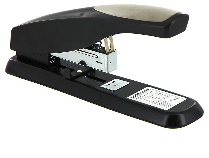 Степлер мощный на 240 листов, скоба №24/6, 23/8, 23/10, 23/13, 23/18, 23/20, 23/23