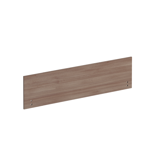 Экран настольный без кронштейнов 160x1.8x45 К 821 дуб шамони темный Комфорт