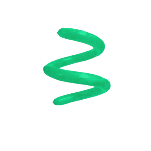 Шар для моделирования зеленый