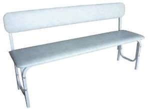 Банкетка со спинкой медицинская АСК БМ.02.00. Размеры: 1500*480*810мм