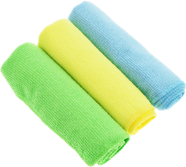 Салфетка из микрофибры 30х30см плотность 225гр2