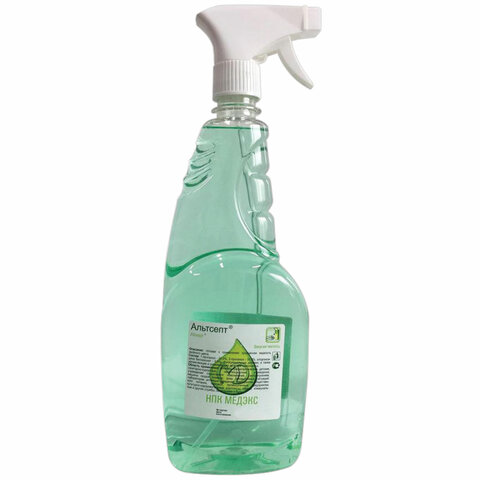 Антисептик кожный дезинфицирующий спиртосодержащий (70%) с распылителем 750 мл АЛЬТСЕПТ, готовый рас
