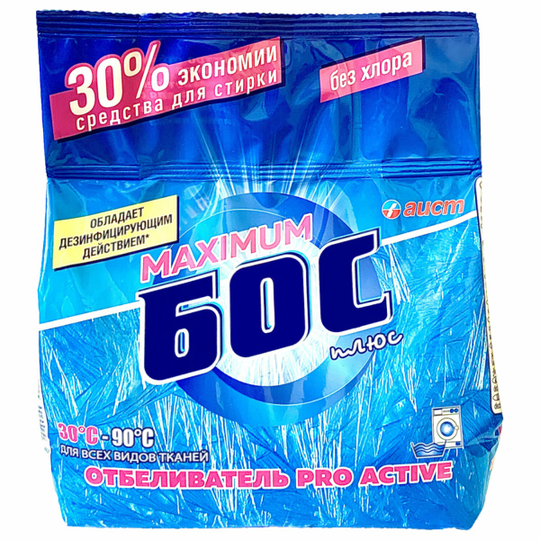 Отбеливатель БОС "Плюс Maximum" порошок, 1,5кг