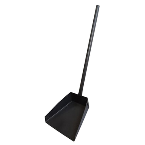 Совок д/мусора металлический, высокая ручка, длина 100 см, металл., порошковая окраска, 601832