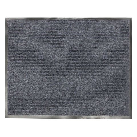Коврик входной ворсовый влаго-грязезащитный VORTEX, 120*150см, серый, 22099