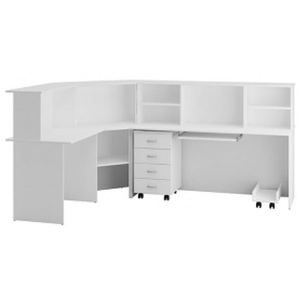 Стол-пост медсестры АСК ПМ.02.00. Размеры: 2500*1700*1200мм