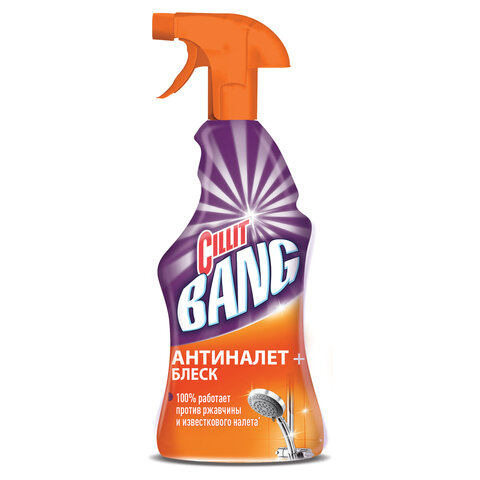 Чистящее средство CILLIT BANG 750мл, универсальное, распылитель, содержит кислоту
