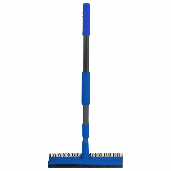 Окномойка с телескопическим черенком из металлопластика 70-120 см и рабочей частью 25 см