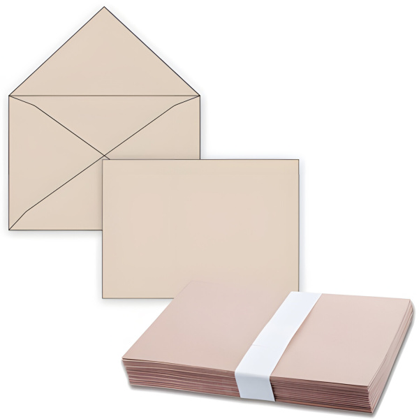 Конверт С4 КРАФТ, без клеевого слоя, 90 г/м2 треуг. клапан, 229х324мм Конверт С4 КРАФТ, без клеевого слоя, 90 г/м2 треуг. клапан, 229х324мм