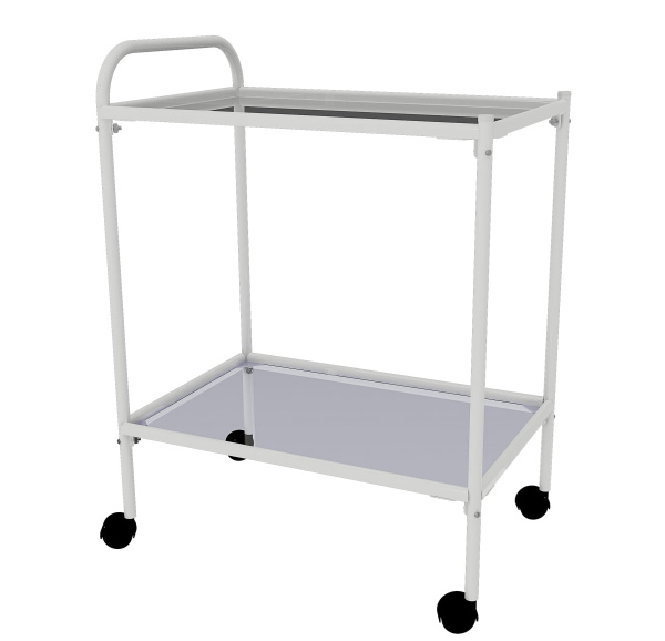 Столик инструментальный передвижной длина: 640мм, ширина: 420мм, высота: 860мм