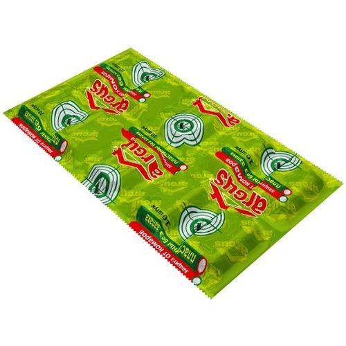 Пластины от комаров по 10шт зеленые б/запаха Argus AR-001	