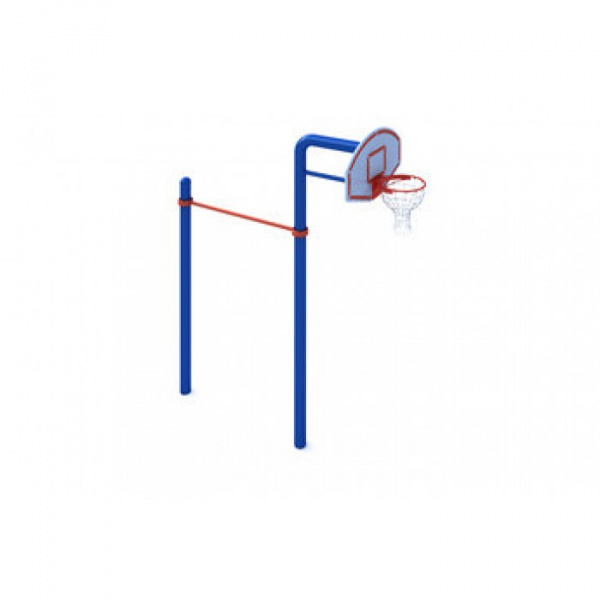 Турник классического хвата, баскетбольная стойка