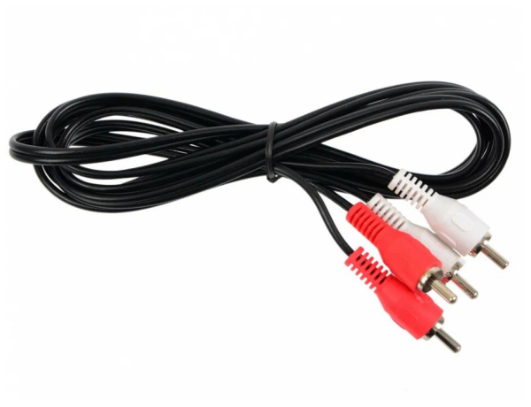 Кабель 2xRCA SPARKS 1,8м, для передачи стерео-аудио, SN1010