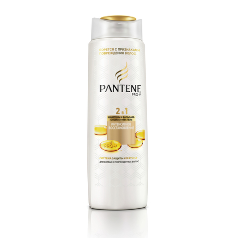 Шампунь+ бальзам-ополаскиватель 400 мл, PANTENE (Пантин) "Интенсивное восстановление", для ослабленн