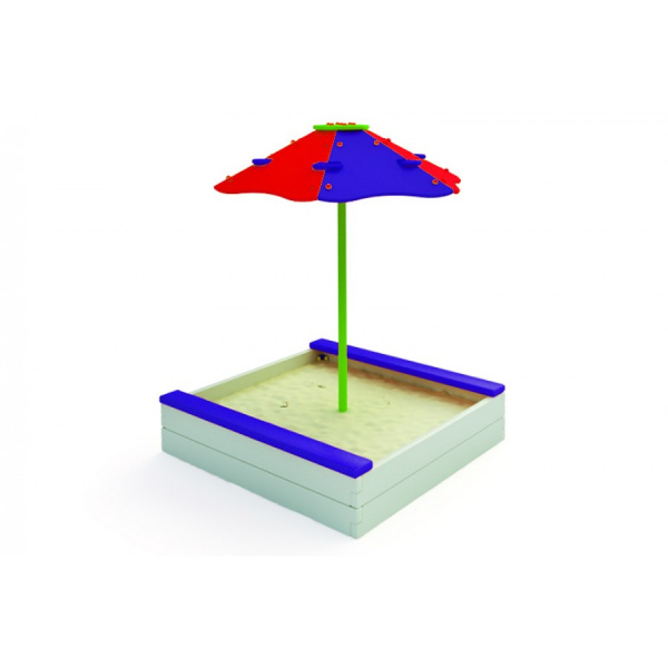 Песочница "Мухомор"