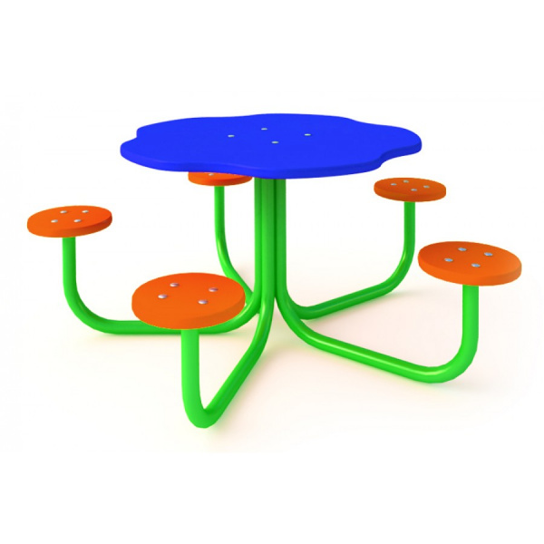 Стол детский "Семицветик", 2-7 лет, общая высота 500мм