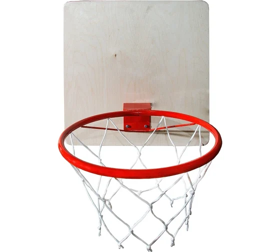 Кольцо баскетбольное с сеткой КМС d=295 мм