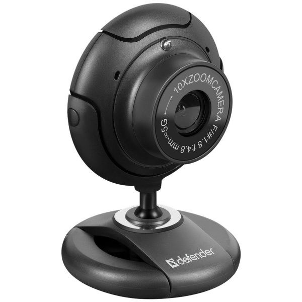 Веб-камера DEFENDER C-2525HD, 2Мп, микрофон, USB 2.0, рег.креп., черн., 63252 Веб-камера DEFENDER C-2525HD, 2Мп, микрофон, USB 2.0, рег.креп., черн., 63252