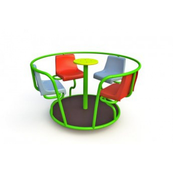 Карусель "Кувшинка", 2-7 лет, общая высота 850мм