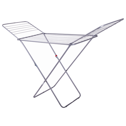 Сушилка для белья, 18 м длина сушки, ширина 70 см, напольная, складная, сталь, "Хаус Плюс", DOGRULAR